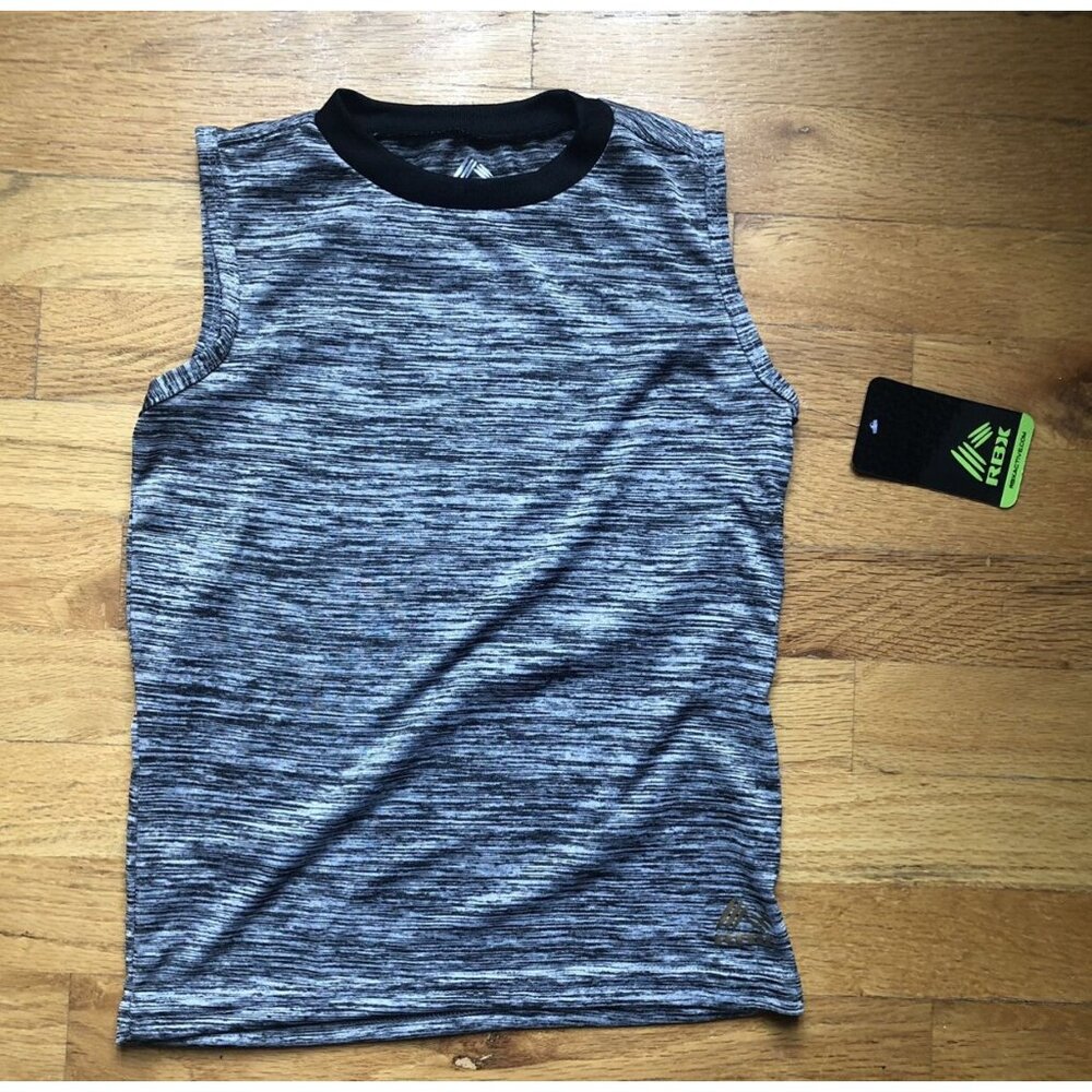 🆕Rbx Black Heather size 5/6 Quick Dry Tank